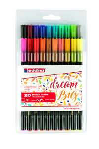 Edding Pinselstift 1340 1-3 mm 20er-Set