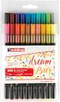 Edding Pinselstift 1340 1-3 mm 20er-Set
