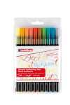 Edding Pinselstift 1340 1-3 mm 10er-Set sanfte Farben