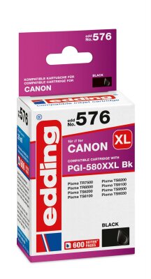 Edding Druckerpatrone EDD-576 für Canon PGI-580XXLBK black