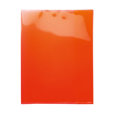 Herma Heftschoner PP transparent Format Quart 15,5 x 24,5 cm rot