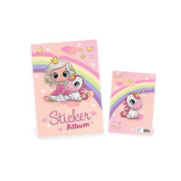 Herma Sticker Sammelalbum 16 Seiten A5 Prinzessin Sweetie