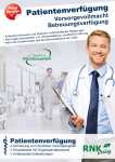 RNK Patientenverfügung A4 Euroloch mit Betreuungsverf./Vorsorgevollm.