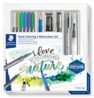 Staedtler Hand Lettering x Aquarell Set 100%