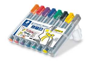 Staedtler Flipchartmarker Lumocolor 8St Box