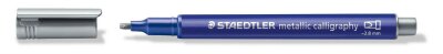 Staedtler Marker metallic calligraphy silber