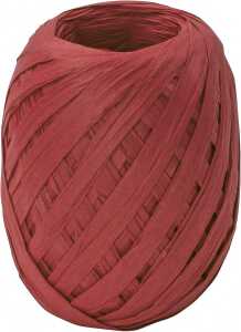 STEWO Papier-Raffia Knäuel 7mmx30m rot