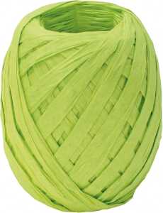 STEWO Papier-Raffia Knäuel 7mmx30m hellgrün