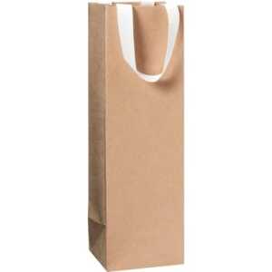 Flaschentragetasche Uni hellbraun 2546 6448 66 36x11x10,5cm