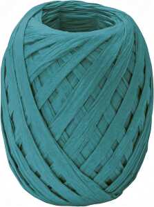 STEWO Papier-Raffia Knäuel 7mmx30m türkis