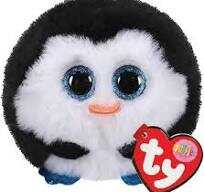 Plüschfigur Pinguin Waddles TY 42510 7cm Puffies