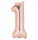 Folienballon Zahl 1 rose gold 3621001 / 9906276 86cm