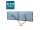 Fellowes Platinum Series Doppelmonitorarm silber