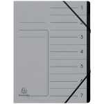 Exacompta EXACOMPTA Ordnungsmappe - 7 Fächer, A4,...