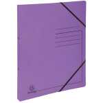 Exacompta Ringbuch DIN A4 Colorspankarton violett