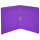 Exacompta Ringbuch DIN A4 Colorspankarton violett