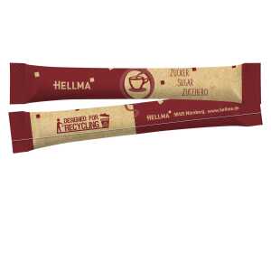 HELLMA Zucker-Sticks - 1.000 Portionen à 4 g