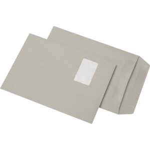 Versandtaschen - C5, mit Fenster, selbstklebend, 80g/qm, 500 Stück