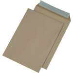 Versandtaschen C4 , ohne Fenster haftklebend 110 g/qm, braun 250 Stück