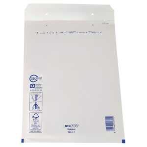 aroFOL Luftpolstertaschen Nr. 6, 220x340 mm, weiß, 100 Stück