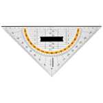 Rumold Geometriedreieck - 250 mm, Schneidekante, Griff