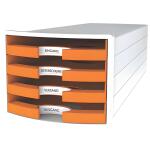 HAN Schubladenbox IMPULS - A4/C4, 4 offene Schubladen,...