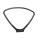 TOPSTAR Armlehne B2(B) Ringarmlehnen schwarz 2 St./Pack.