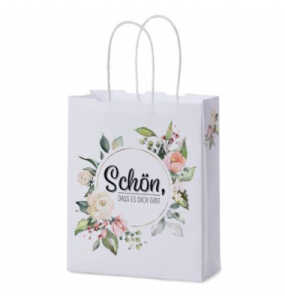 Geschenktragetasche Schön das es Dich FÜR DICH 991661 22x18x8cm