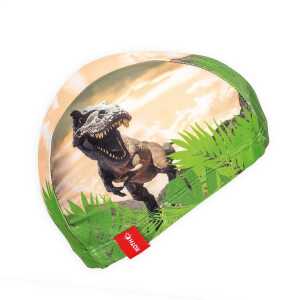 Roth Kinder-Badekappe Tyrannosaurus