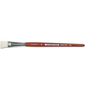 Borstenpinsel Gr.02 rot 164-02