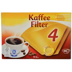 Gut & Günstig Filterpapier - Größe 4