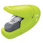 Plus Japan Heftgerät klammerlos - grün, bis 5...