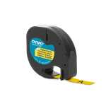 DYMO® Schriftbandkassette 12 mm x 4 m (B x L) gelb...