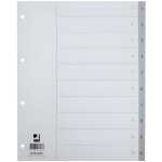 Q-Connect Zahlenregister - 1 - 10, PP, A4...