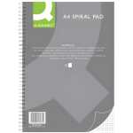 Q-Connect Collegeblock - A4, 80 Blatt, 70 g/qm, kariert