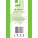 Q-Connect Folientasche - A6, 125 mym, 100 Stück