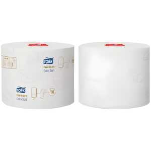 Tork Toilettenpapier Midi f T6 System extra weich, 3-lagig, 27 Ro 70 m