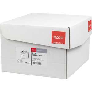 Briefumschlag C5, weiß, haftklebend, mit Fenster, 80 g/qm, 500 Stück