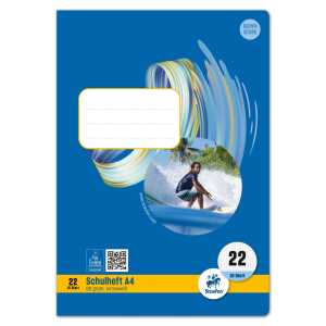 Staufen Schulheft A4 16Bl 80g Lin22 Style kariert