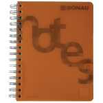 DONAU Collegeblock PP Cover - A5, kariert, orange