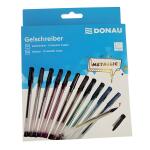 Gelschreiber 12ST Metallic DONAU 5110200-99