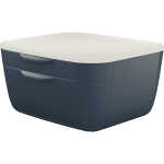LEITZ Schubladenset Cosy 2 Schubladen Polystyrol grau matt/hellgrau