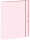 RNK Sammelmappe mild rosé DIN A4 Gummizug 240x330mm
