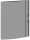 RNK Sammelmappe friendly grey DIN A4 Gummizug 240x330mm