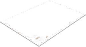 Notiz-Schreibunterlage -Coffee - blanko- 600 x 420 mm, 40 Blatt Papier