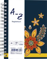 RNK Registerbücher, A6, Notizbuch mit Register A-Z...