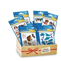 Zweckform Schmucketikett Tiere sortiert 48596 im Display