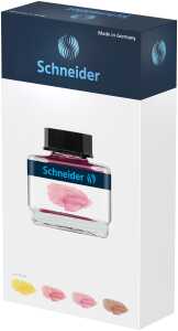 Schneider Geschenkverpackung Tinte Set 2 4 x á 15ml Tintenglas Farben: