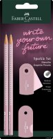 Faber Castell Schreibset Sparkle rose shadows BK