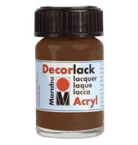 Decorlack mittelbraun MARABU 1130 39 040 15ml
